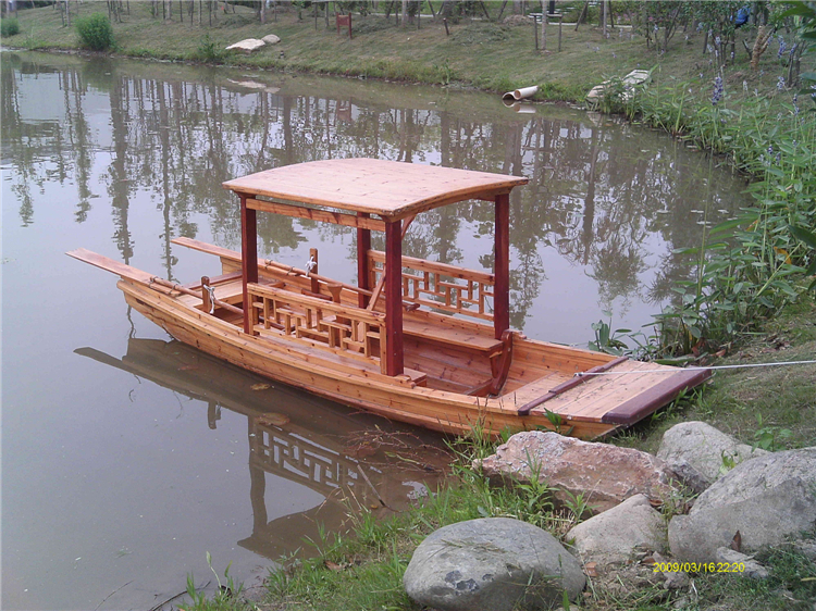 木頂單蓬木船